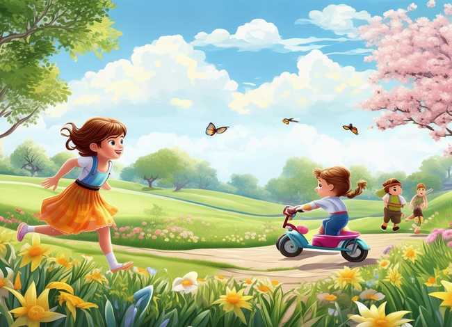 春天来了小故事儿童，春天来了的小故事