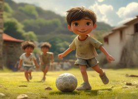 踢足球孩子的故事；踢足球孩子的故事有哪些