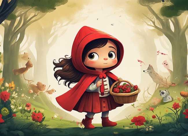 儿童成语故事动画片小红帽；小红帽的成语故事