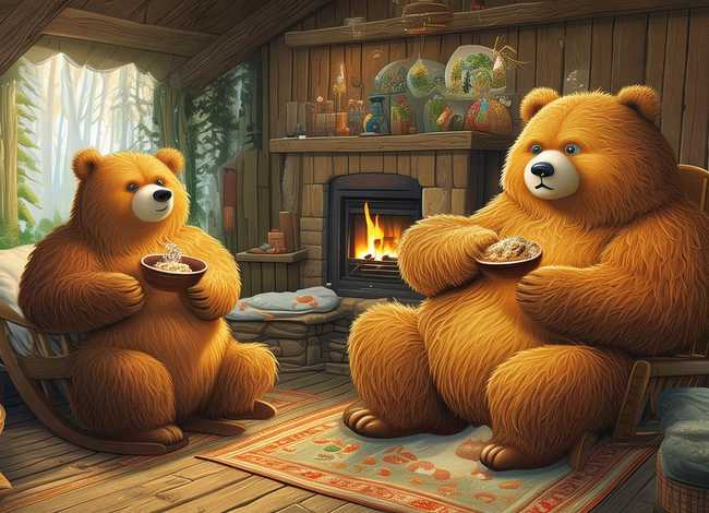 《三只熊》儿童故事完整版 - 经典绘本《三只熊的故事》 《三只熊》儿童故事完整版 - 经典绘本《三只熊的故事》