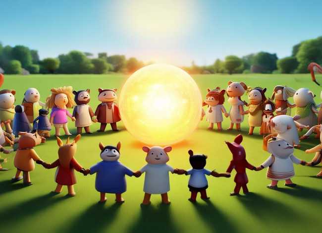 团结合作的成语卡通图片 - 关于团结合作的成语和名言