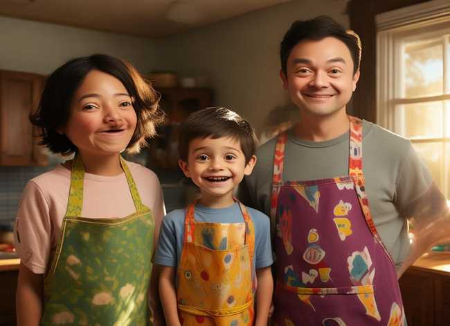 大头儿子小头爸爸围裙妈妈的故事 - 大头儿子小头爸爸围裙妈妈的故事第1集