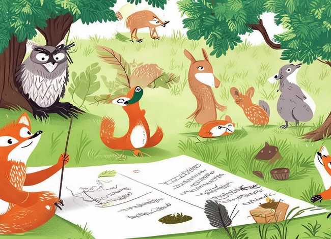 动物简笔画小故事、动物简笔画小故事大全