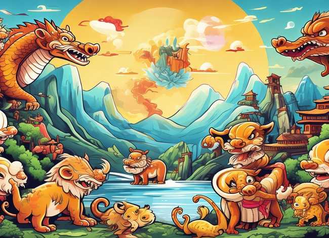 十二生肖故事绘本ppt 十二生肖故事绘本pdf