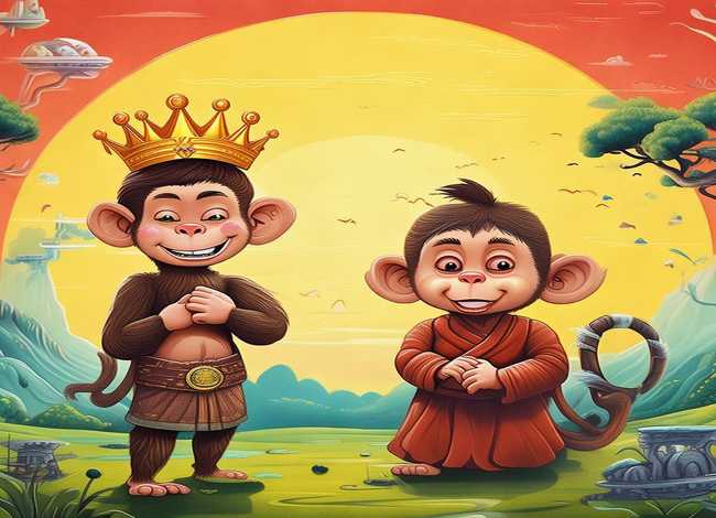 真假美猴王儿童故事、少儿故事真假美猴王