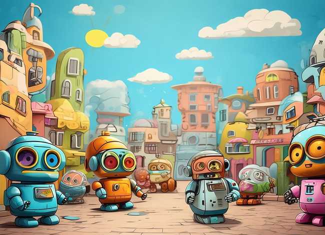 儿童故事机器人总动员；机器人总动员绘本故事