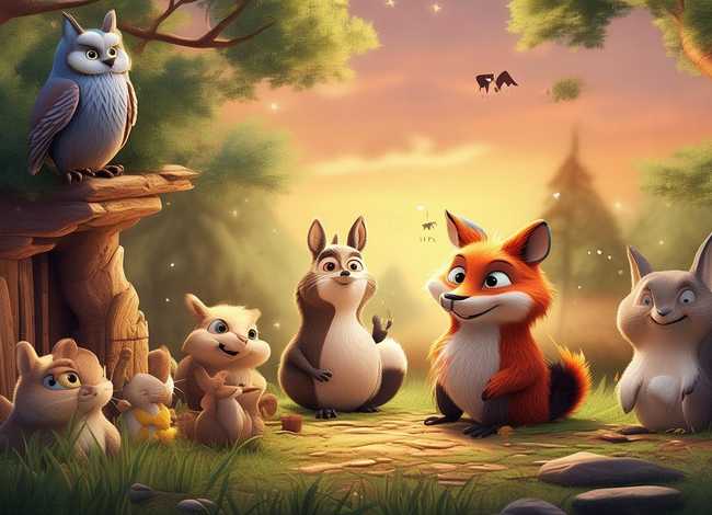 动物童话故事800；关于动物的童话800字