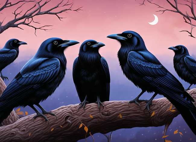 七只乌鸦睡前故事（七只乌鸦睡前故事图片）