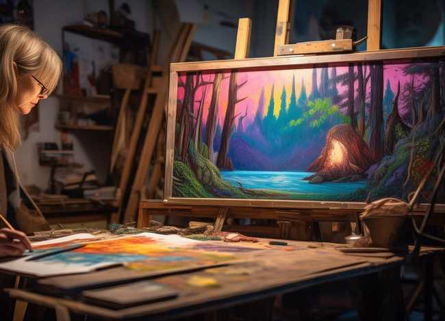 画家的画的故事,画家的画的故事怎么写 画家的画的故事,画家的画的故事怎么写