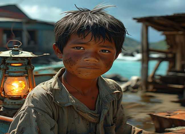 留守儿童的电影；留守儿童的电影,渔村码头