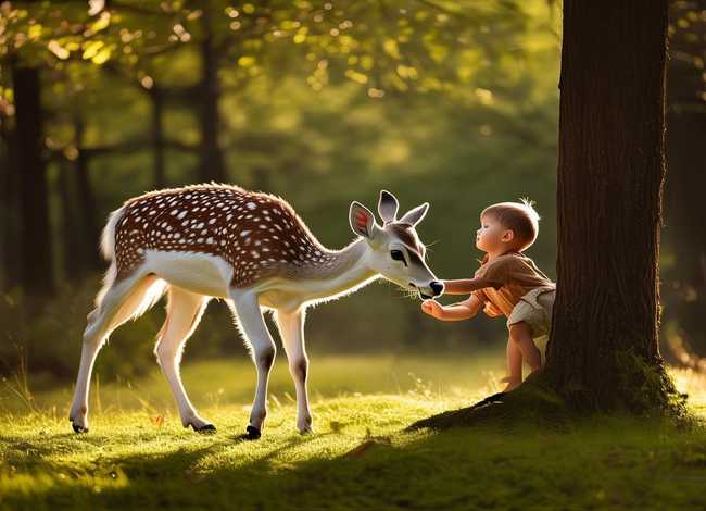 关于梅花鹿的儿童故事、关于梅花鹿的民间故事