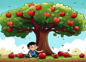 苹果树的故事小班幼儿绘本（给学生读绘本苹果树的故事）