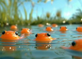 幼儿故事 小蝌蚪找妈妈 - 幼儿故事 小蝌蚪找妈妈图片