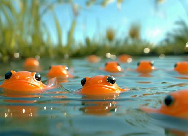 幼儿故事 小蝌蚪找妈妈 - 幼儿故事 小蝌蚪找妈妈图片