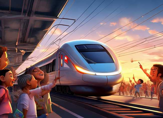 高铁的故事儿童文字，高铁的故事作文800字