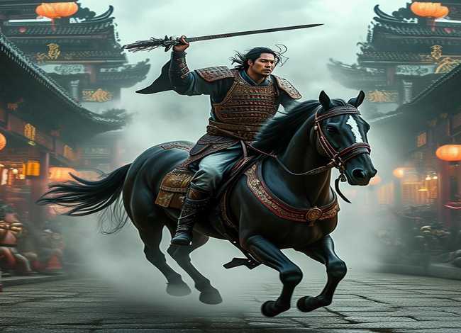 过五关斩六将的故事情节、过五关斩六将的故事情节图