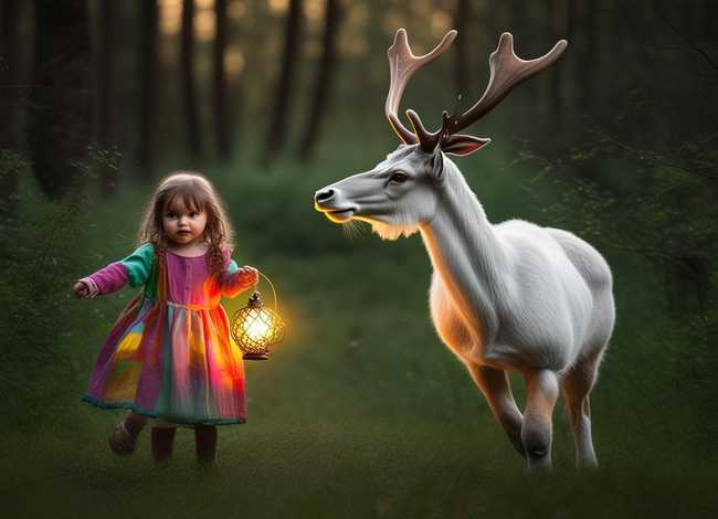 梅花鹿的故事儿童版300字、梅花鹿故事作文300字