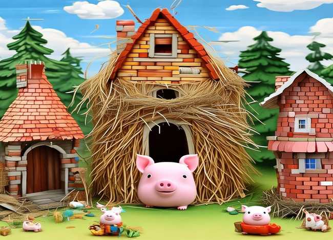 三只小猪英语绘本故事及图片、三只小猪英语绘本故事及图片手抄报 三只小猪英语绘本故事及图片、三只小猪英语绘本故事及图片手抄报