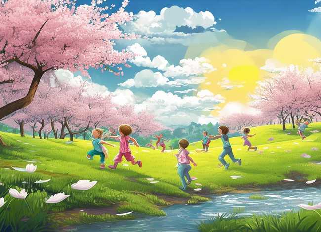 春天的故事儿童歌曲；春天的故事的歌曲