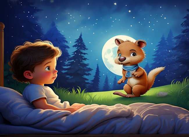 儿童故事小袋鼠的故事，小袋鼠的故事睡前故事