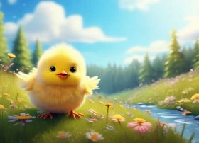 讲小鸡的故事 - 讲小鸡的故事作文