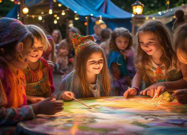 儿童童话节画画作品 儿童童话节画画作品图片