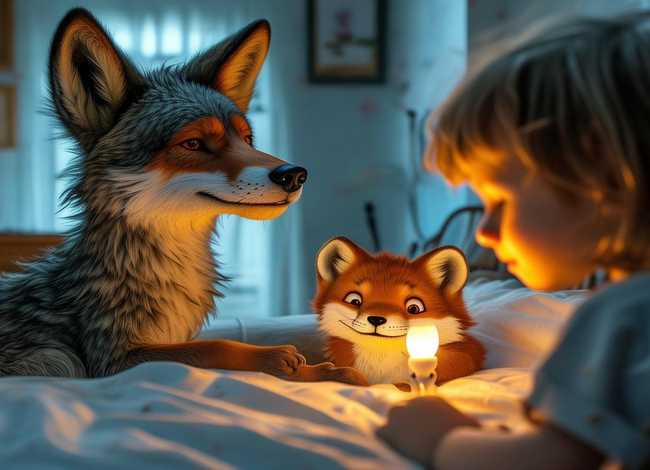宝宝睡前故事狼狈为奸 - 宝宝睡前狼的故事