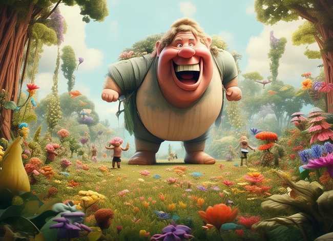 儿童绘本巨人、儿童绘本巨人的花园