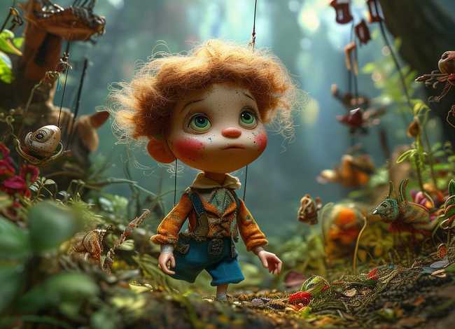 木偶奇遇记儿童故事绘本 - 木偶奇遇记绘本故事在线听