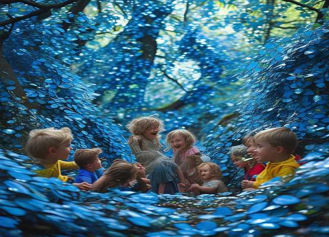 蓝色的树叶儿童故事赏析（蓝色的树叶故事鉴赏）