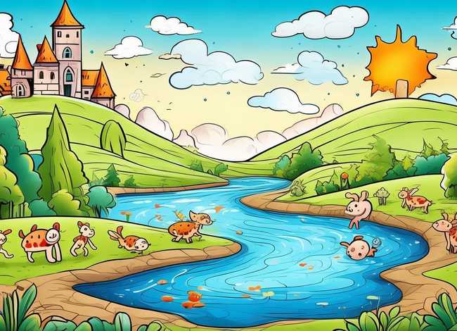 故事类儿童画线稿 - 幼儿画故事 故事类儿童画线稿 - 幼儿画故事