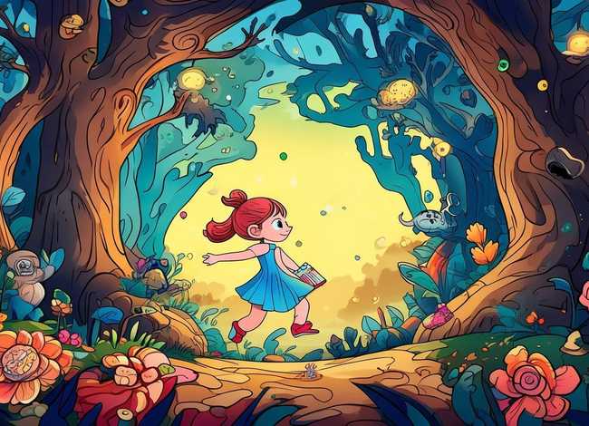 女孩子连环画儿童绘本（学孩子连环画）