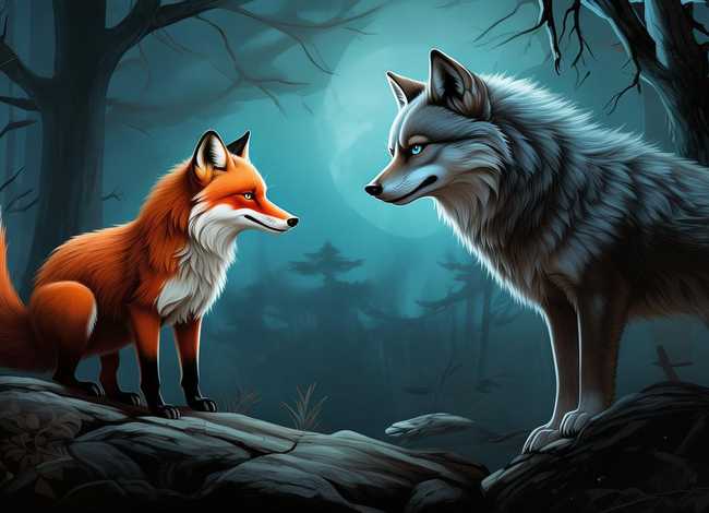 猫小帅故事狐狸和狼；猫小帅狐狸和狼的故事