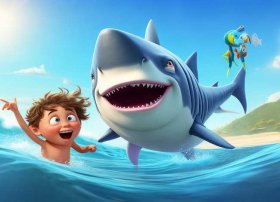 讲故事儿童故事大鲨鱼（幼儿故事大鲨鱼来了）