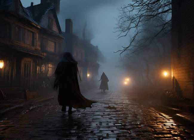 万圣节鬼故事图片 万圣节鬼故事图片素材