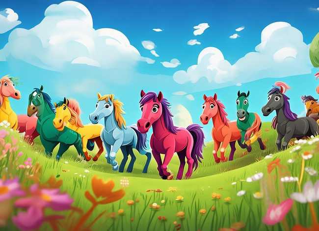 关于马的儿童动画片（关于马的儿童动画片大全）