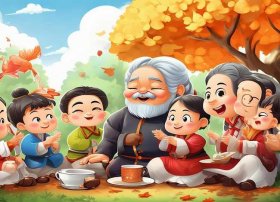 儿童画重阳节绘本故事 - 幼儿园重阳节绘本故事插图