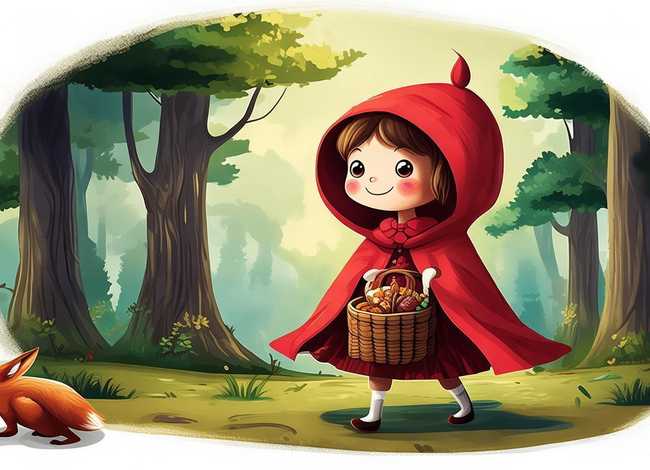 儿歌多多小红帽的故事；贝瓦儿歌小红帽的故事
