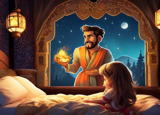 阿里巴巴和四十大盗儿童故事；阿里巴巴和四十大盗幼儿睡前故事