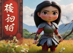 替父从军花木兰儿童故事 幼儿故事花木兰替父从军