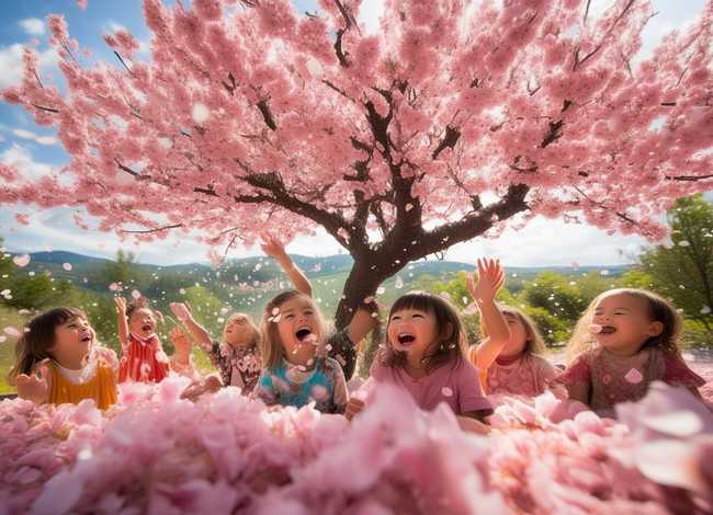 桃花的儿童诗（关于桃花的儿歌童谣）