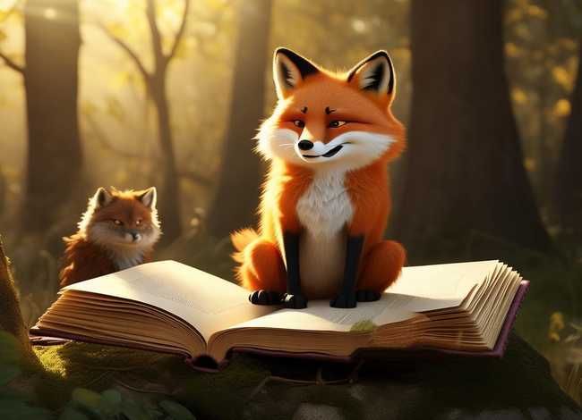 狼和狐狸的故事书 狼和狐狸的故事书图片