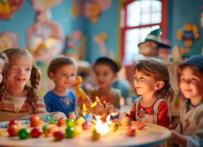 儿童故事角色扮演表演、幼儿角色故事扮演