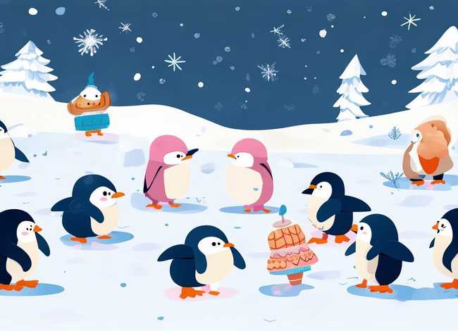 企鹅故事早教；企鹅故事早教图片