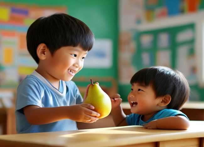 儿童经典成语故事孔融让梨、幼儿成语故事孔融让梨