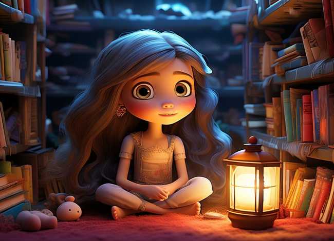 儿童小女生的故事 - 小女生的故事书