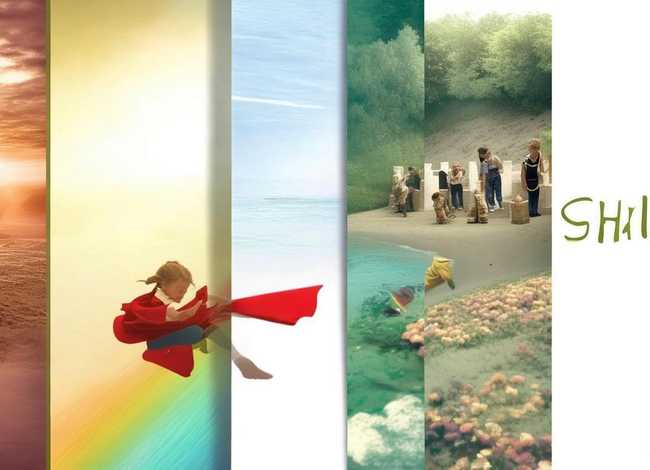 一连串的儿童故事；连串小故事