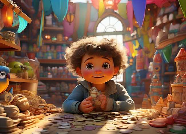 儿童故事买东西（买东西的故事情节）