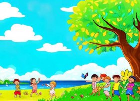 夏天绘本故事儿童画作品（关于夏天绘本故事大全带图片幼儿园）