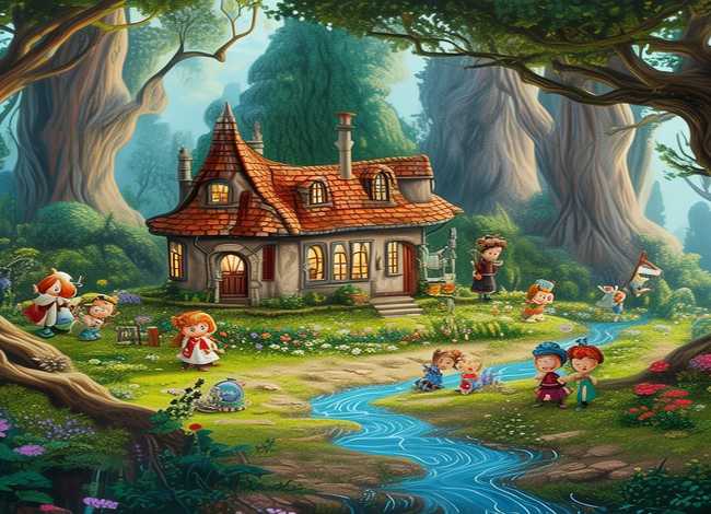 讲安徒生童话图片；讲安徒生童话图片大全